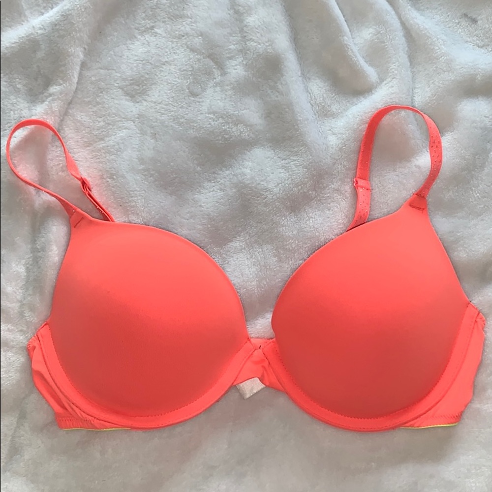 🤍PINK Orange Bra